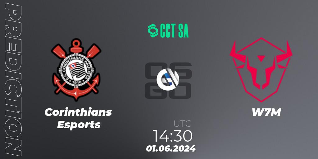 Corinthians Esports - W7M: Maç tahminleri. 01.06.2024 at 14:30, Counter-Strike (CS2), CCT Season 2 South America Series 1
