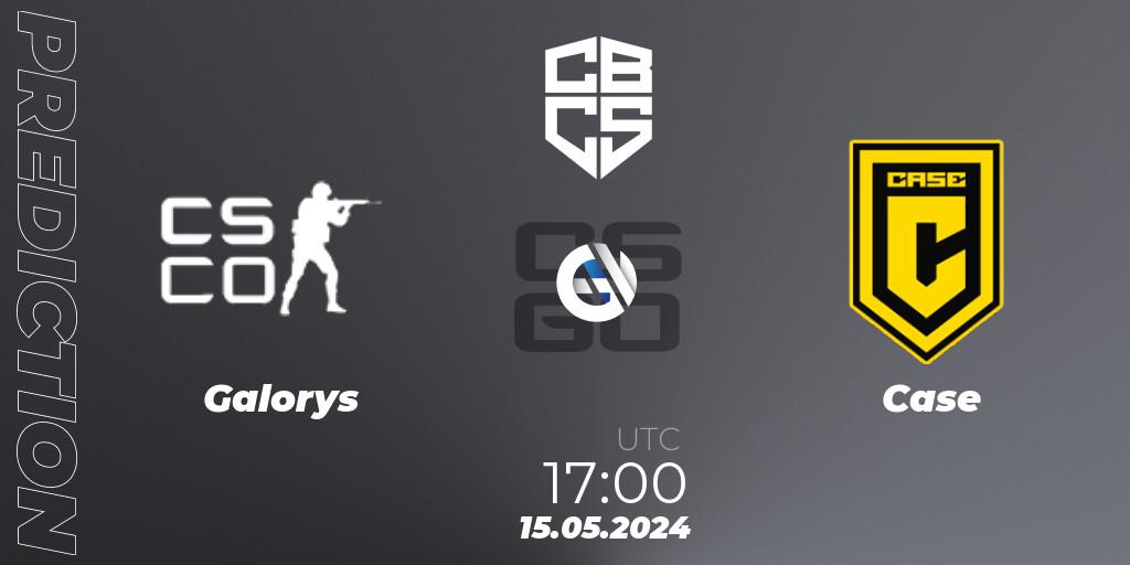 Galorys - Case: Maç tahminleri. 15.05.2024 at 17:00, Counter-Strike (CS2), CBCS Season 4