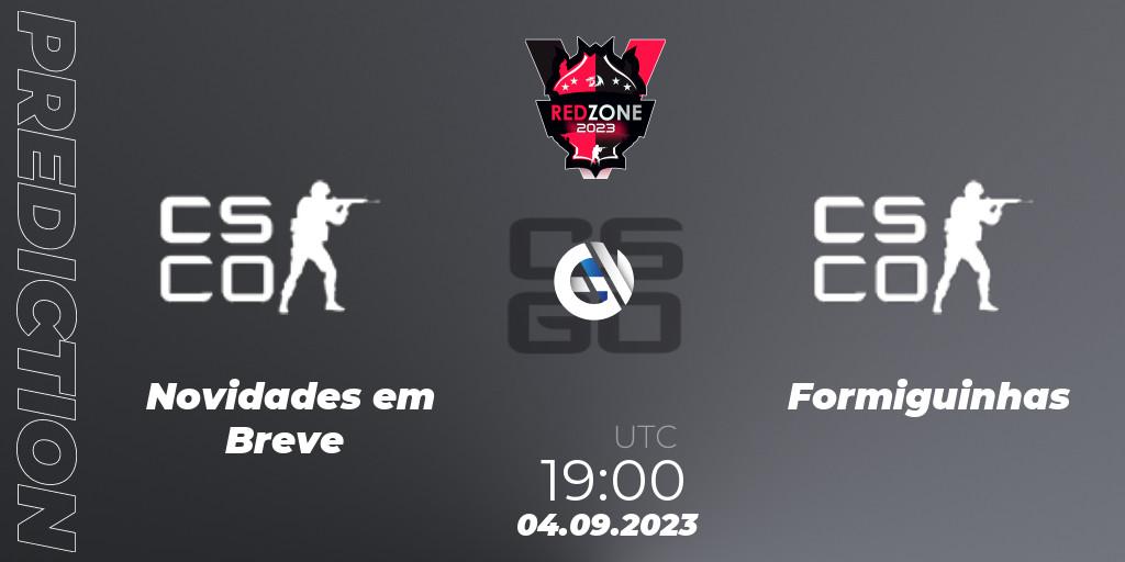 Novidades em Breve - Formiguinhas: Maç tahminleri. 04.09.2023 at 19:00, Counter-Strike (CS2), RedZone PRO League 2023 Season 6