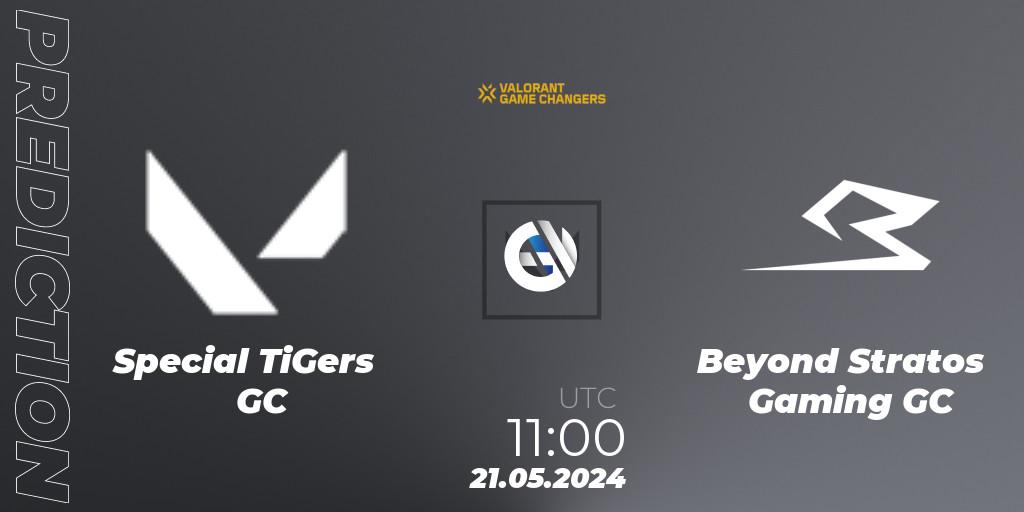 Special TiGers GC - Beyond Stratos Gaming GC: Maç tahminleri. 21.05.2024 at 11:30, VALORANT, VCT 2024: Game Changers Korea Stage 1