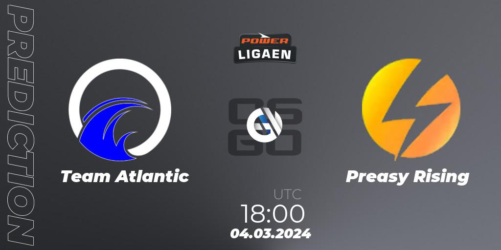 Team Atlantic - Preasy Rising: Maç tahminleri. 06.03.2024 at 18:00, Counter-Strike (CS2), Dust2.dk Ligaen Season 25