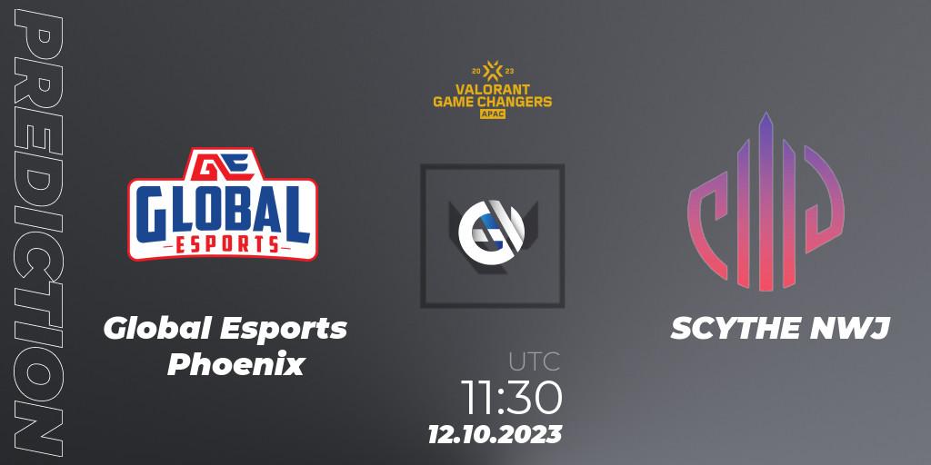 Global Esports Phoenix - SCYTHE NWJ: Maç tahminleri. 12.10.2023 at 12:45, VALORANT, VCT 2023: Game Changers APAC Elite
