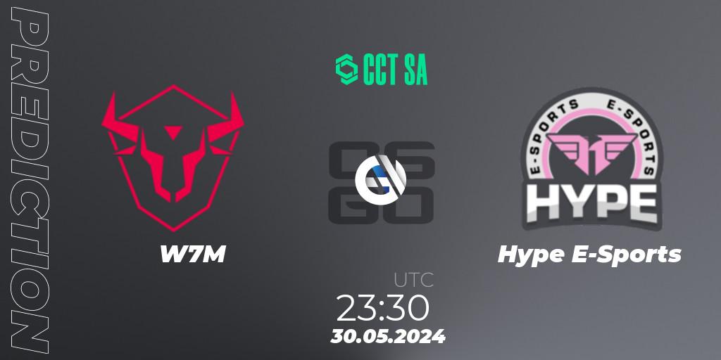 W7M - Hype E-Sports: Maç tahminleri. 30.05.2024 at 23:30, Counter-Strike (CS2), CCT Season 2 South America Series 1