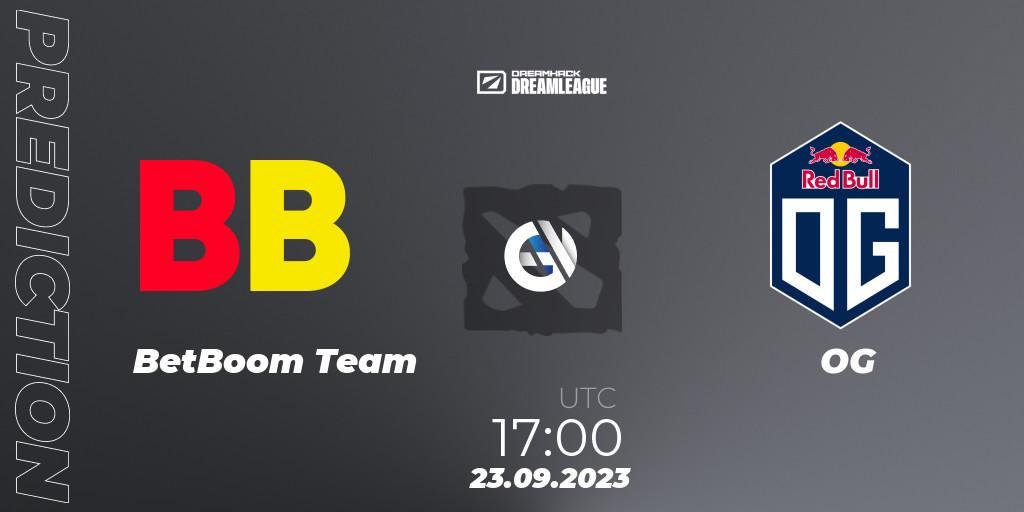 BetBoom Team - OG: Maç tahminleri. 23.09.2023 at 17:13, Dota 2, DreamLeague Season 21
