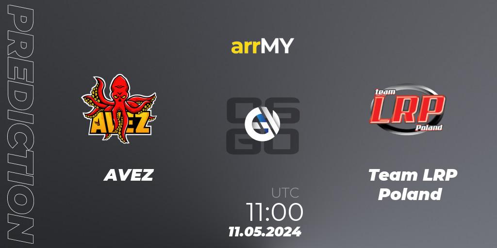 AVEZ - Team LRP Poland: Maç tahminleri. 11.05.2024 at 11:00, Counter-Strike (CS2), arrMY Masters League Season 9 Finals