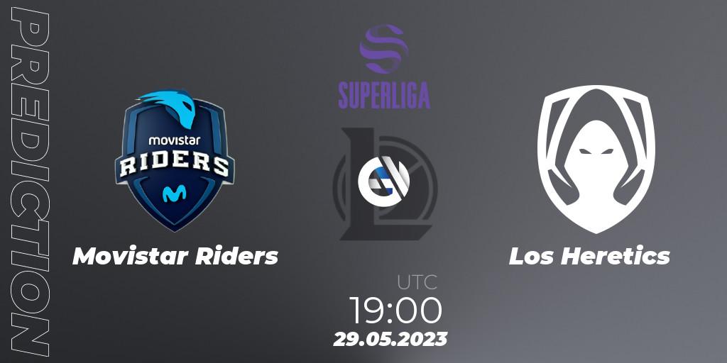 Movistar Riders - Los Heretics: Maç tahminleri. 29.05.2023 at 19:00, LoL, Superliga Summer 2023 - Group Stage