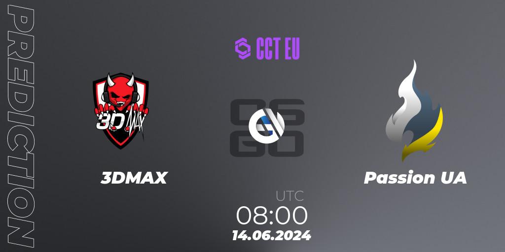 3DMAX - Passion UA: Maç tahminleri. 14.06.2024 at 08:00, Counter-Strike (CS2), CCT Season 2 Europe Series 5