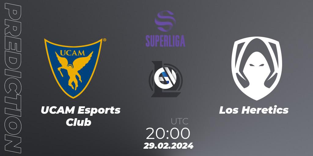 UCAM Esports Club - Los Heretics: Maç tahminleri. 29.02.24, LoL, Superliga Spring 2024 - Group Stage