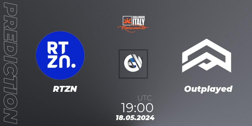 RTZN - Outplayed: Maç tahminleri. 18.05.2024 at 19:00, VALORANT, VALORANT Challengers 2024 Italy: Rinascimento Split 2