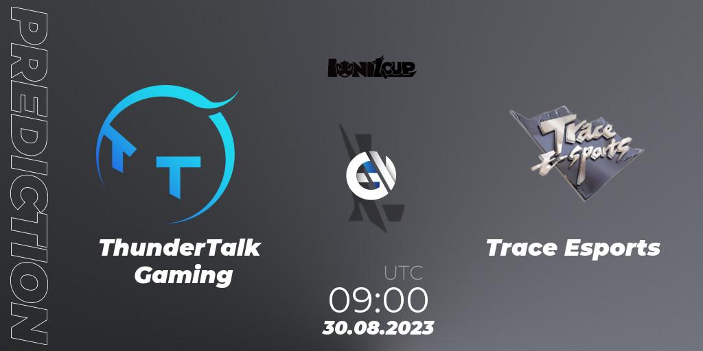 ThunderTalk Gaming - Trace Esports: Maç tahminleri. 30.08.2023 at 09:00, Wild Rift, Ionia Cup 2023 - WRL CN Qualifiers