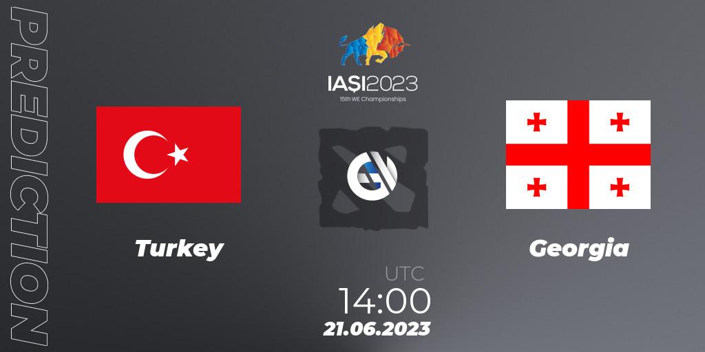 Turkey - Georgia: Maç tahminleri. 21.06.2023 at 14:00, Dota 2, IESF Europe B Qualifier 2023
