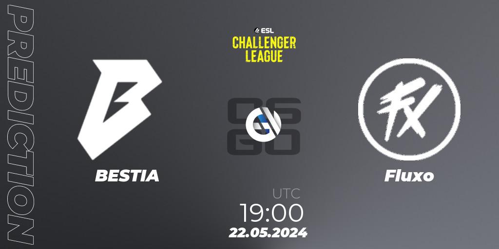 BESTIA - Fluxo: Maç tahminleri. 22.05.2024 at 19:00, Counter-Strike (CS2), ESL Challenger League Season 47: South America
