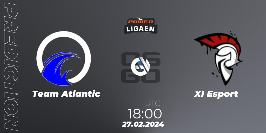 Team Atlantic - XI Esport: Maç tahminleri. 27.02.2024 at 18:00, Counter-Strike (CS2), Dust2.dk Ligaen Season 25