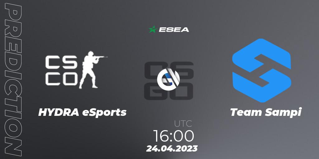 HYDRA eSports - Team Sampi: Maç tahminleri. 24.04.2023 at 16:00, Counter-Strike (CS2), ESEA Season 45: Advanced Division - Europe