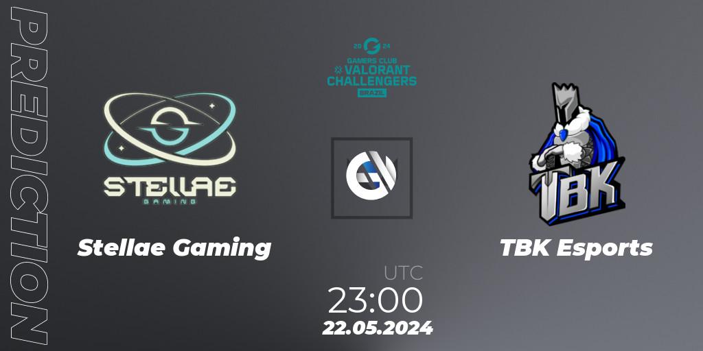 Stellae Gaming - TBK Esports: Maç tahminleri. 23.05.2024 at 00:00, VALORANT, VALORANT Challengers 2024 Brazil: Split 2