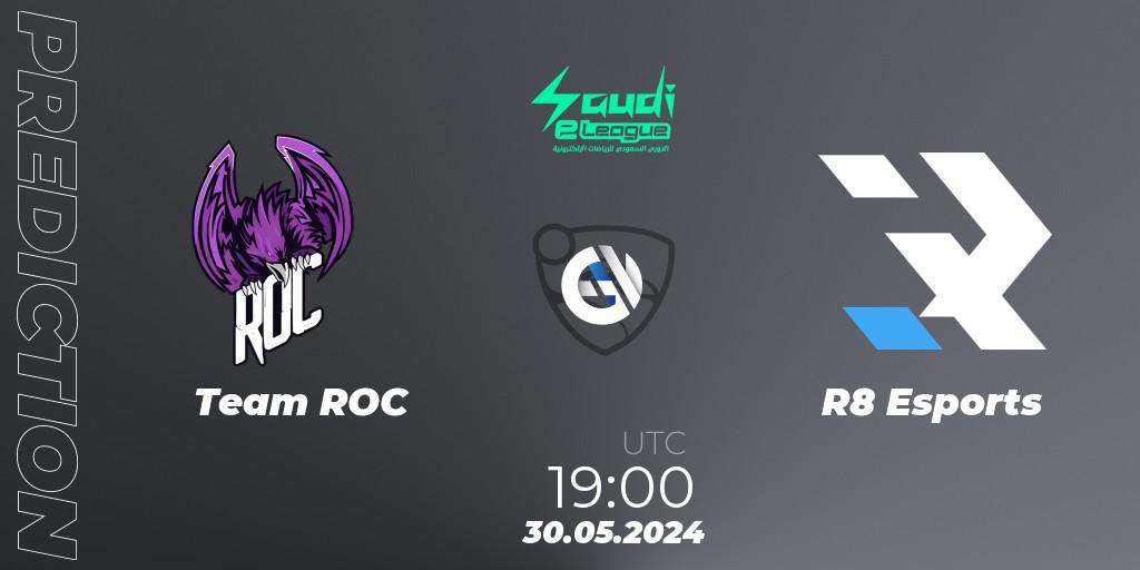 Team ROC - R8 Esports: Maç tahminleri. 30.05.2024 at 19:00, Rocket League, Saudi eLeague 2024 - Major 2: Online Major Phase 2