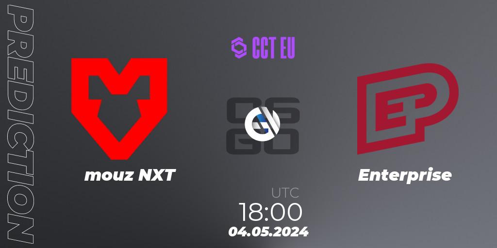 mouz NXT - Enterprise: Maç tahminleri. 04.05.2024 at 18:00, Counter-Strike (CS2), CCT Season 2 Europe Series 2 