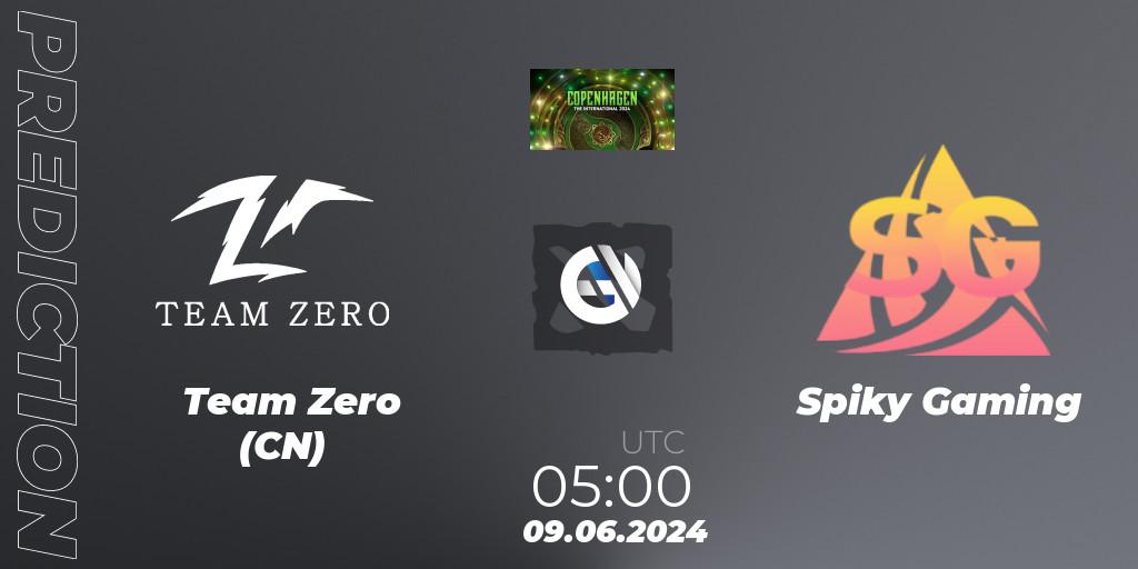 Team Zero (CN) - Spiky Gaming: Maç tahminleri. 09.06.2024 at 05:00, Dota 2, The International 2024 - China Closed Qualifier