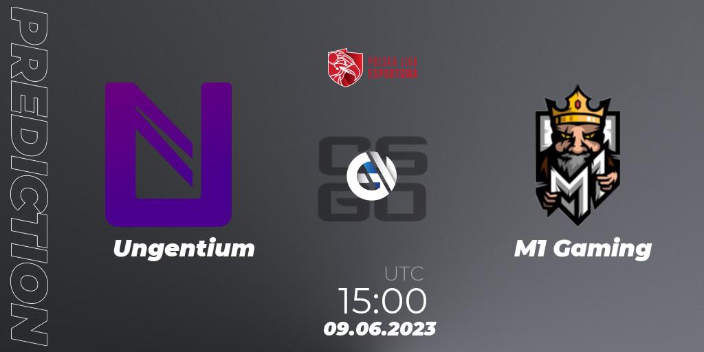 Ungentium - M1 Gaming: Maç tahminleri. 09.06.2023 at 15:00, Counter-Strike (CS2), Polish Esports League 2023 Split 2