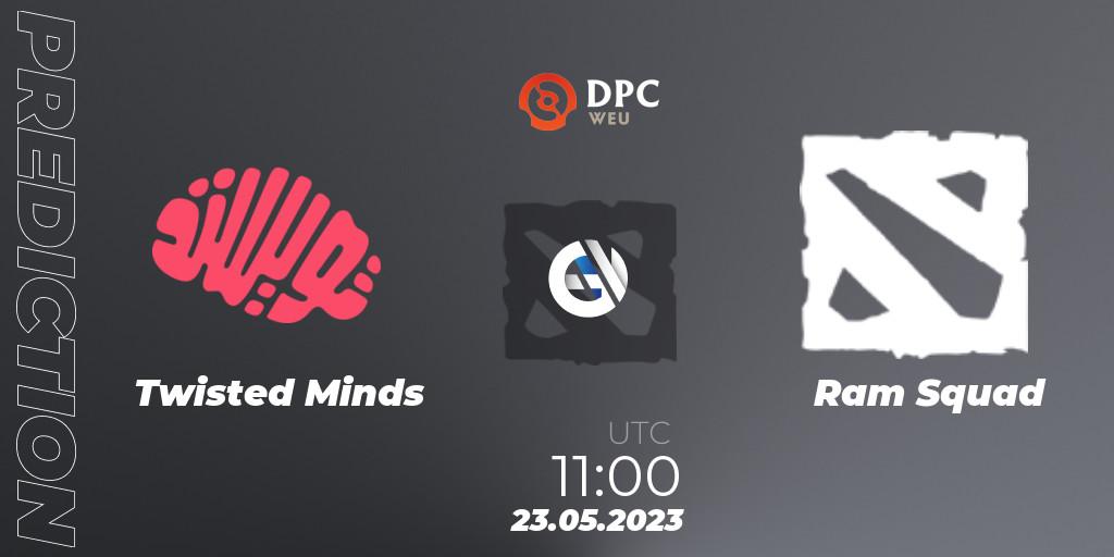 Twisted Minds - Ram Squad: Maç tahminleri. 23.05.2023 at 11:00, Dota 2, DPC 2023 Tour 3: WEU Closed Qualifier