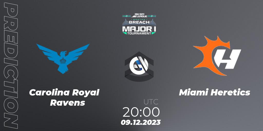 Carolina Royal Ravens - Miami Heretics: Maç tahminleri. 09.12.2023 at 20:00, Call of Duty, Call of Duty League 2024: Stage 1 Major Qualifiers
