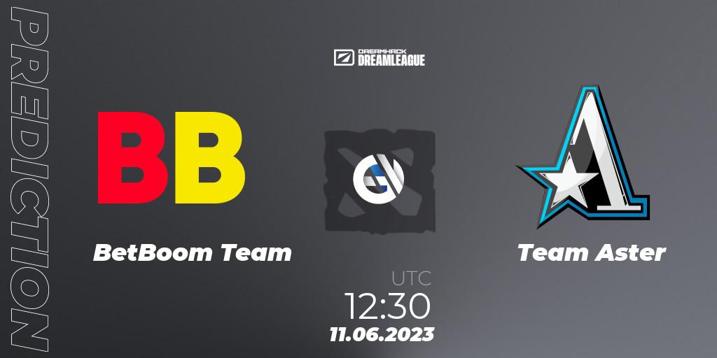 BetBoom Team - Team Aster: Maç tahminleri. 11.06.23, Dota 2, DreamLeague Season 20 - Group Stage 1
