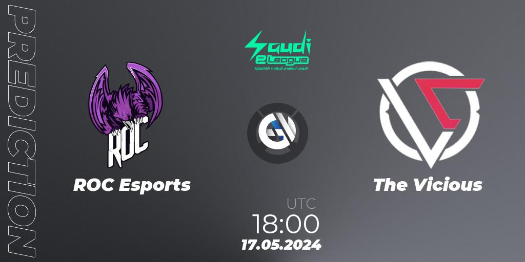 ROC Esports - The Vicious: Maç tahminleri. 17.05.2024 at 19:00, Overwatch, Saudi eLeague 2024 - Major 2 Phase 1