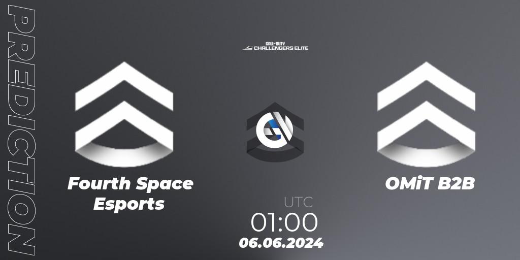 Fourth Space Esports - OMiT B2B: Maç tahminleri. 06.06.2024 at 00:00, Call of Duty, Call of Duty Challengers 2024 - Elite 3: NA