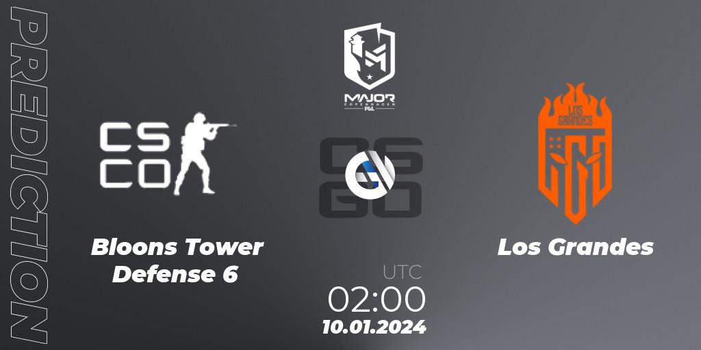 Bloons Tower Defense 6 - Los Grandes: Maç tahminleri. 10.01.2024 at 03:10, Counter-Strike (CS2), PGL CS2 Major Copenhagen 2024 North America RMR Open Qualifier 1