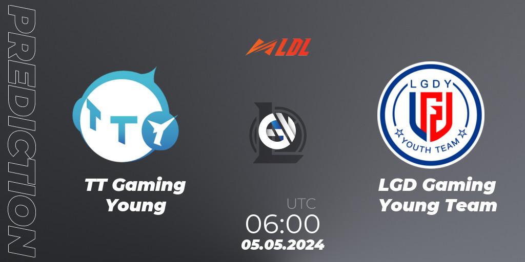 TT Gaming Young - LGD Gaming Young Team: Maç tahminleri. 05.05.2024 at 06:00, LoL, LDL 2024 - Stage 2