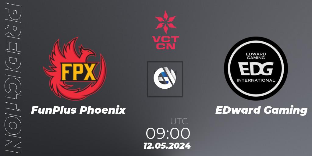 FunPlus Phoenix - EDward Gaming: Maç tahminleri. 12.05.2024 at 09:00, VALORANT, VCT 2024: China Stage 1