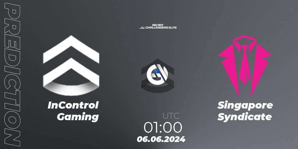 InControl Gaming - Singapore Syndicate: Maç tahminleri. 06.06.2024 at 00:00, Call of Duty, Call of Duty Challengers 2024 - Elite 3: NA