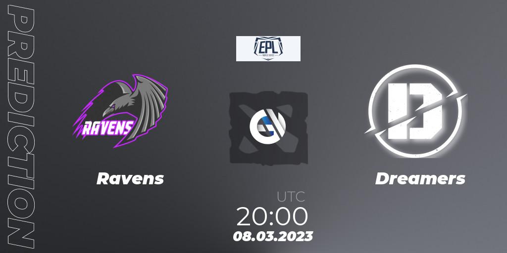 Ravens - Dreamers: Maç tahminleri. 08.03.2023 at 20:36, Dota 2, European Pro League World Series America Season 4