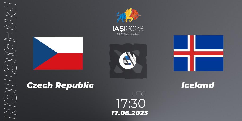 Czech Republic - Iceland: Maç tahminleri. 17.06.2023 at 17:30, Dota 2, IESF Europe A Qualifier 2023