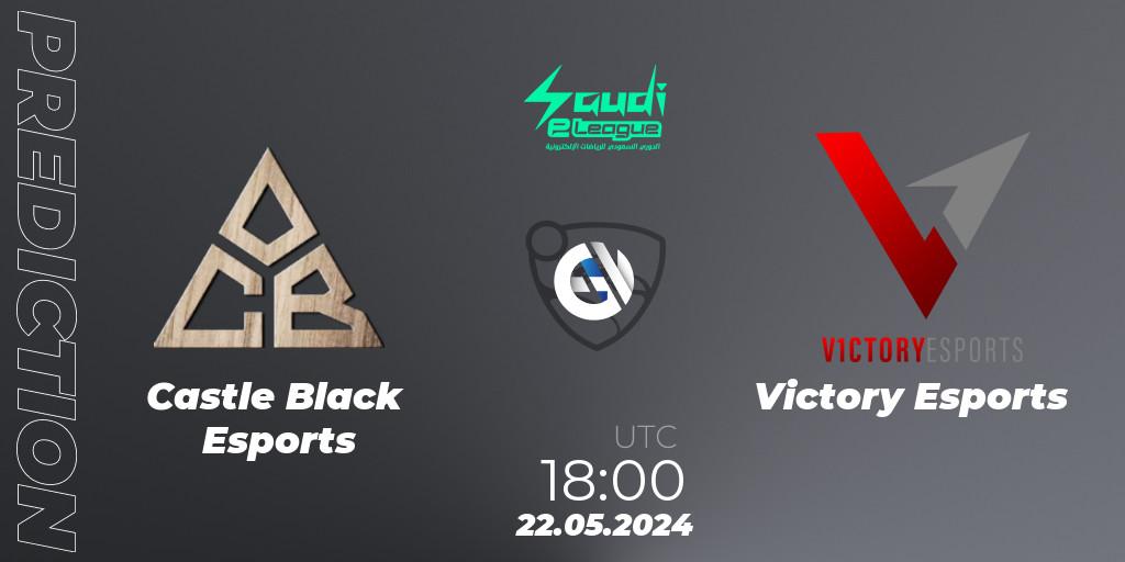 Castle Black Esports - Victory Esports: Maç tahminleri. 22.05.2024 at 18:00, Rocket League, Saudi eLeague 2024 - Major 2: Online Major Phase 1