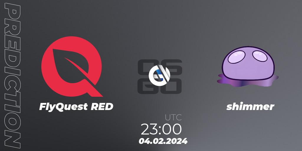 FlyQuest RED - shimmer: Maç tahminleri. 04.02.2024 at 23:10, Counter-Strike (CS2), ESL Impact Winter 2024 Cash Cup 3 North America