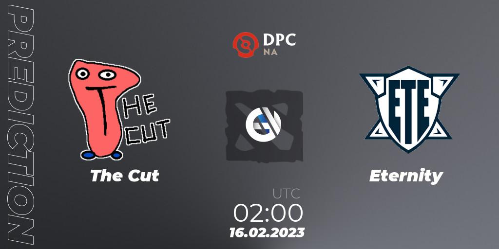 The Cut - Eternity: Maç tahminleri. 16.02.2023 at 01:52, Dota 2, DPC 2022/2023 Winter Tour 1: NA Division II (Lower)