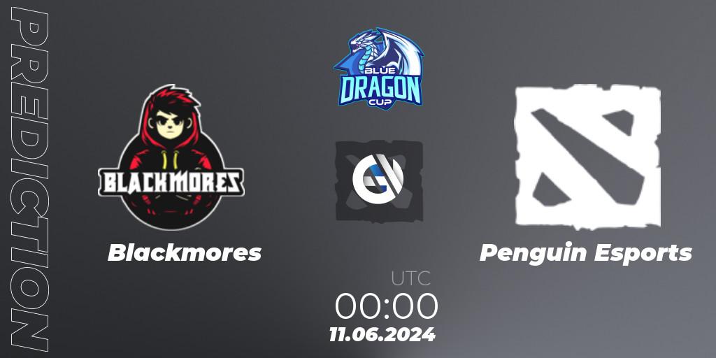 Blackmores - Penguin Esports: Maç tahminleri. 14.06.2024 at 00:00, Dota 2, Blue Dragon Cup