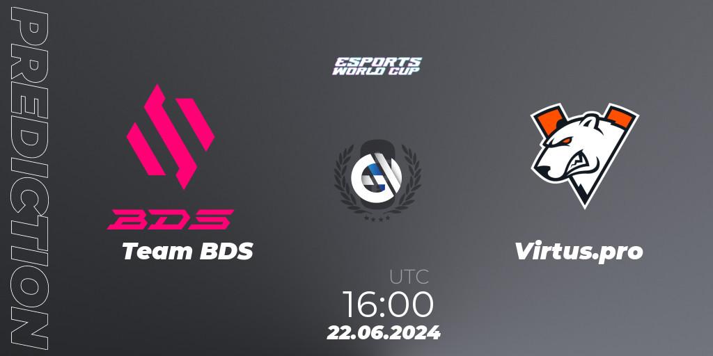 Team BDS - Virtus.pro: Maç tahminleri. 22.06.2024 at 16:00, Rainbow Six, Esports World Cup 2024: Europe OQ