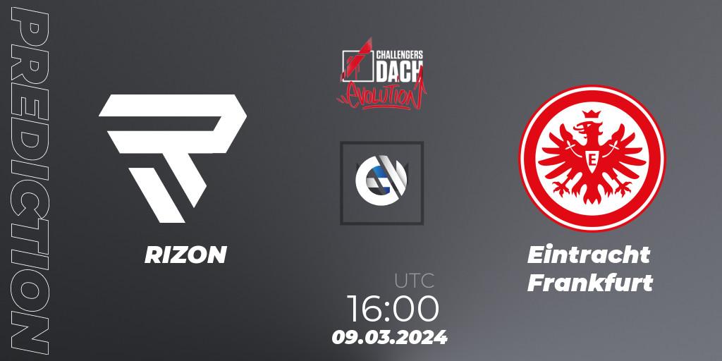 RIZON - Eintracht Frankfurt: Maç tahminleri. 09.03.2024 at 19:00, VALORANT, VALORANT Challengers 2024 DACH: Evolution Split 1