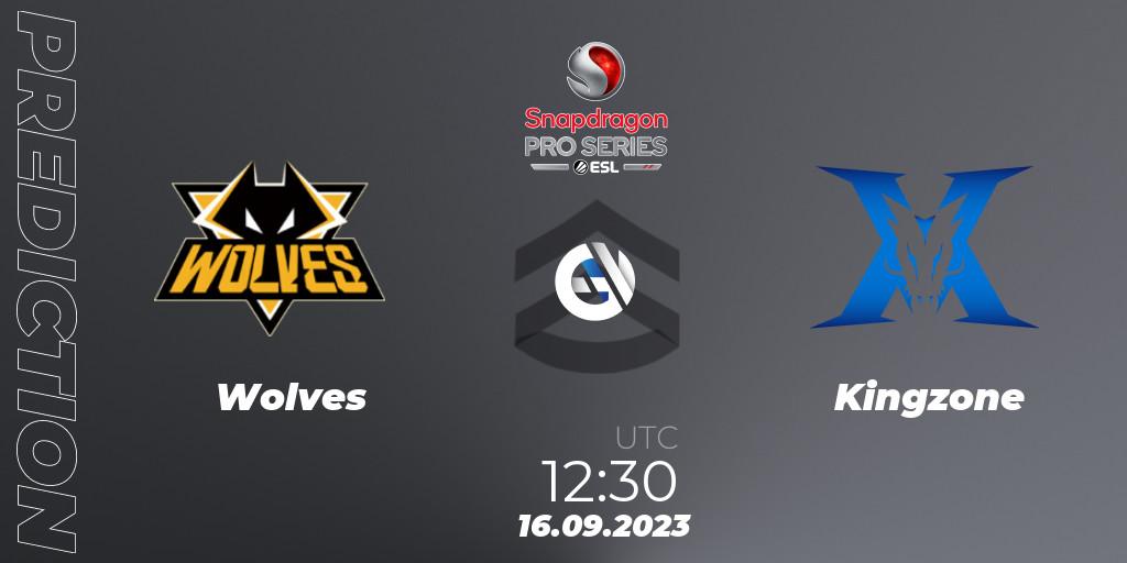 Wolves - Kingzone: Maç tahminleri. 16.09.2023 at 12:30, Call of Duty, Snapdragon Pro Series Fall Season