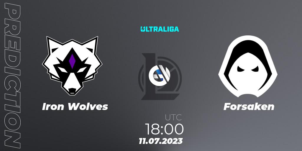 Iron Wolves - Forsaken: Maç tahminleri. 11.07.2023 at 18:00, LoL, Ultraliga Season 10 2023 Regular Season