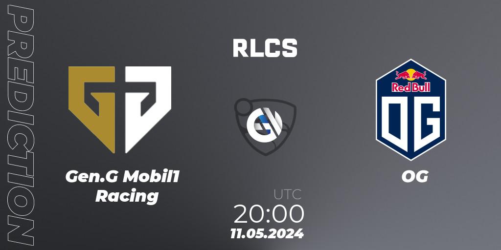 Gen.G Mobil1 Racing - OG: Maç tahminleri. 11.05.2024 at 20:00, Rocket League, RLCS 2024 - Major 2: NA Open Qualifier 5