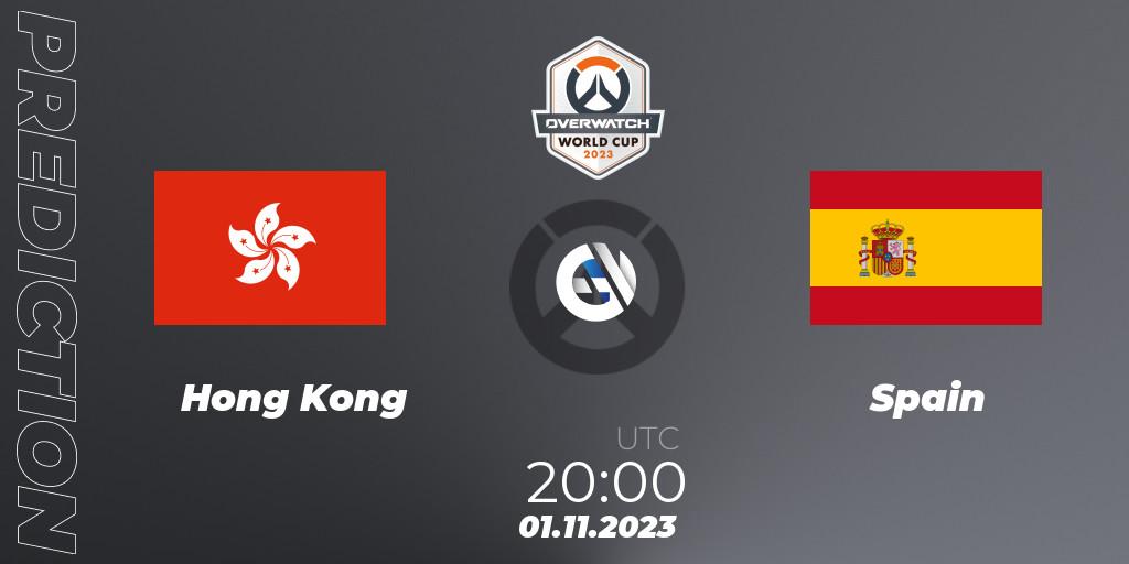 Hong Kong - Spain: Maç tahminleri. 01.11.23, Overwatch, Overwatch World Cup 2023