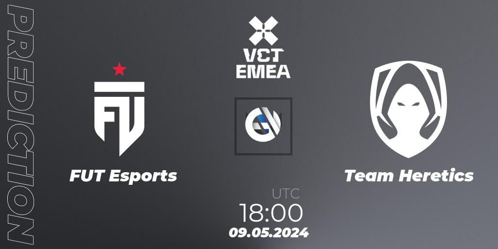 FUT Esports - Team Heretics: Maç tahminleri. 09.05.2024 at 17:30, VALORANT, VCT 2024: EMEA Stage 1