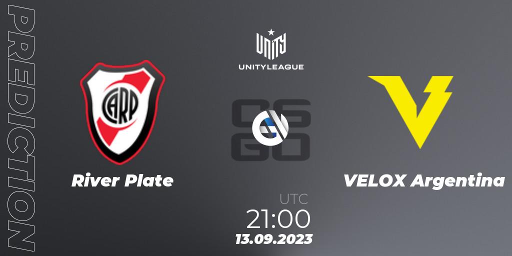 River Plate - VELOX Argentina: Maç tahminleri. 13.09.2023 at 21:00, Counter-Strike (CS2), LVP Unity League Argentina 2023