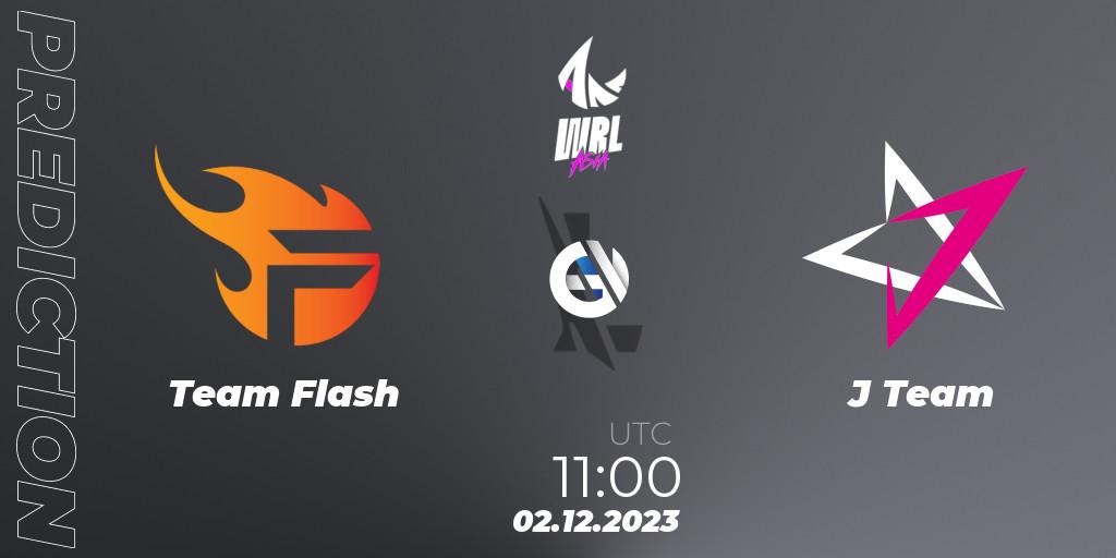 Team Flash - J Team: Maç tahminleri. 02.12.2023 at 11:30, Wild Rift, WRL Asia 2023 - Season 2 - Regular Season
