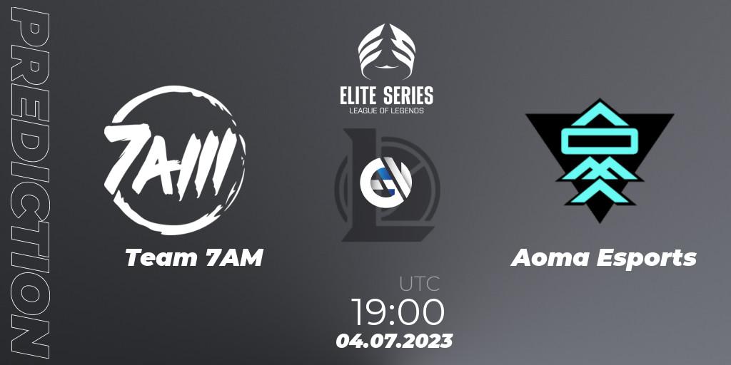 Team 7AM - Aoma Esports: Maç tahminleri. 04.07.2023 at 19:00, LoL, Elite Series Summer 2023