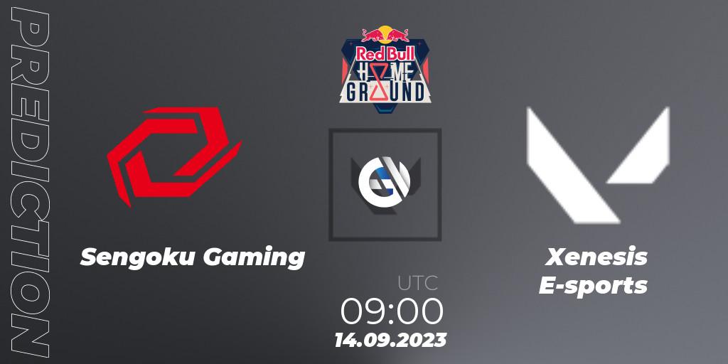 Sengoku Gaming - Xenesis E-sports: Maç tahminleri. 14.09.2023 at 09:00, VALORANT, Red Bull Home Ground #4 - Japanese Qualifier