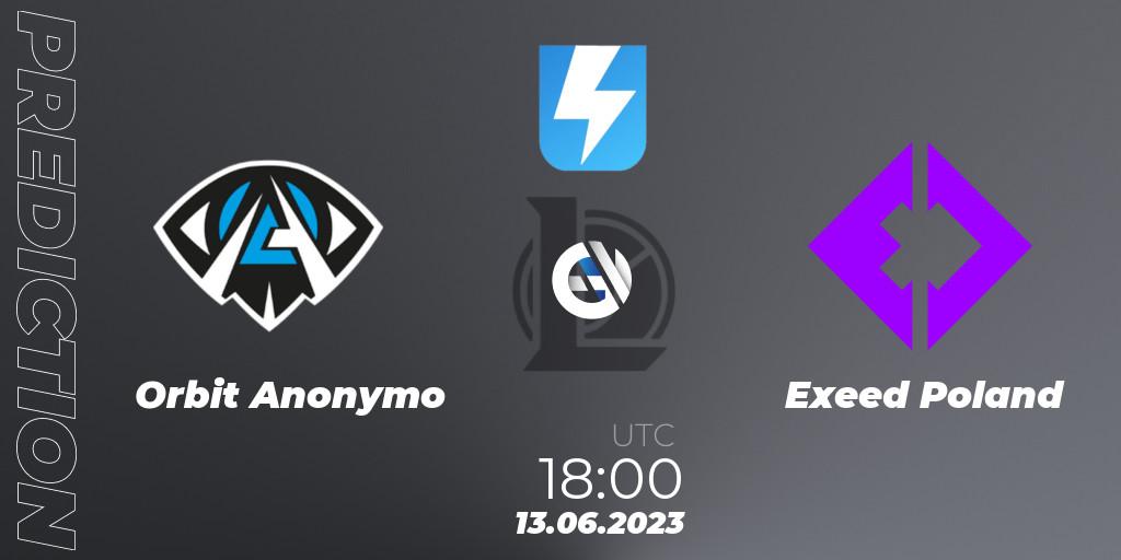 Anonymo Esports - Exeed Poland: Maç tahminleri. 21.06.23, LoL, Ultraliga Season 10 2023 Regular Season